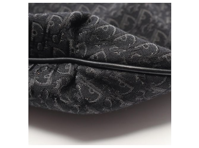 Borsa a tracolla Christian Dior Dior Oblique Nero - vista 6