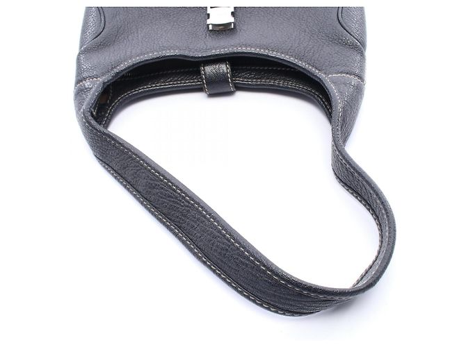 Borsa a mano in pelle nera da donna Salvatore Ferragamo Nero - vista 6