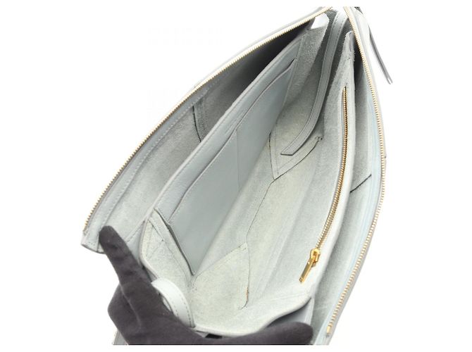 Céline Borsa a tracolla trifold Celine blu - vista 3