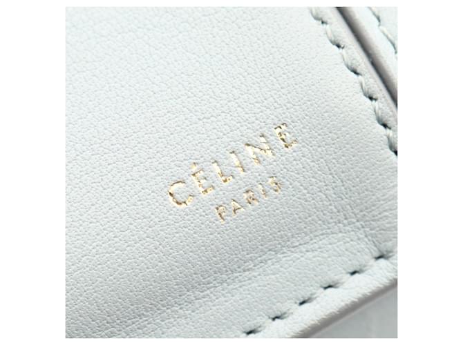 Céline Borsa a tracolla trifold Celine blu - vista 4