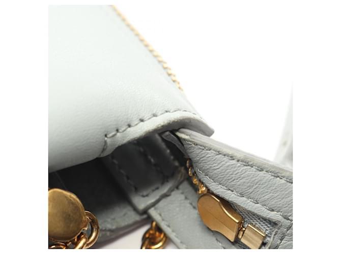 Céline Borsa a tracolla trifold Celine blu - vista 9