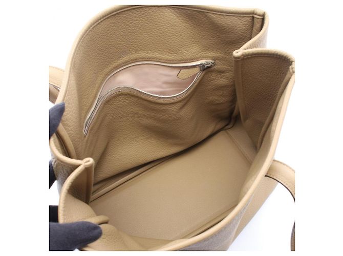 Hermès Hermes Victoria Cabas 32 Borsa Tote Marrone - vista 3