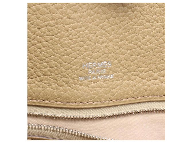 Hermès Hermes Victoria Cabas 32 Borsa Tote Marrone - vista 4