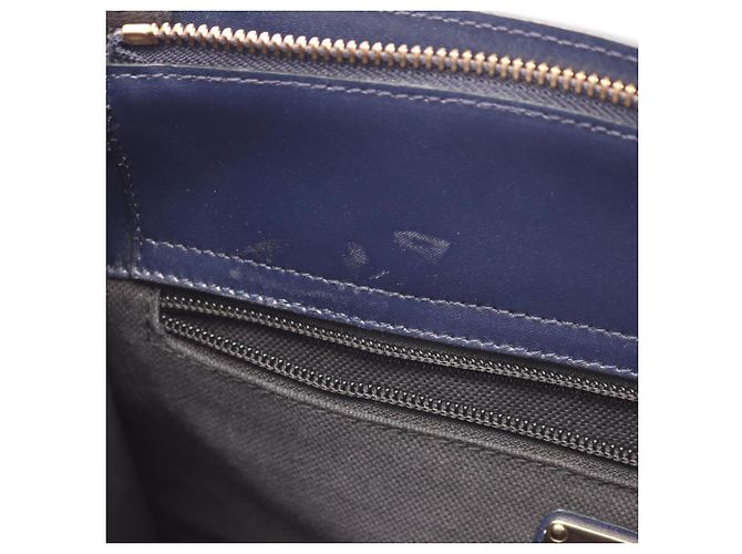 Borsa Salvatore Ferragamo Gancini Blu navy - vista 7