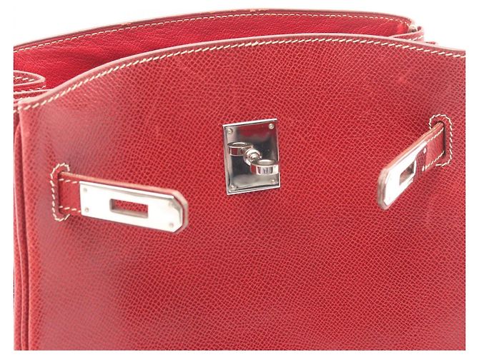 Hermès Borsa Hermes Kelly Sport MM Rouge Moyen Rosso - vista 10