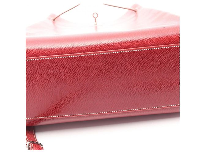 Hermès Borsa Hermes Kelly Sport MM Rouge Moyen Rosso - vista 12