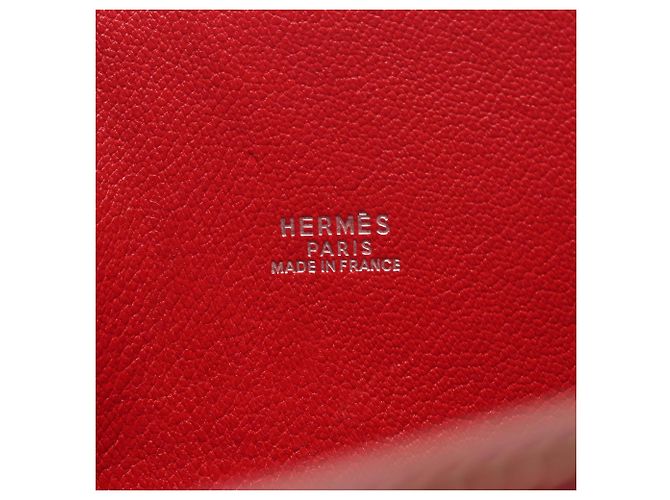 Hermès Borsa Hermes Kelly Sport MM Rouge Moyen Rosso - vista 4