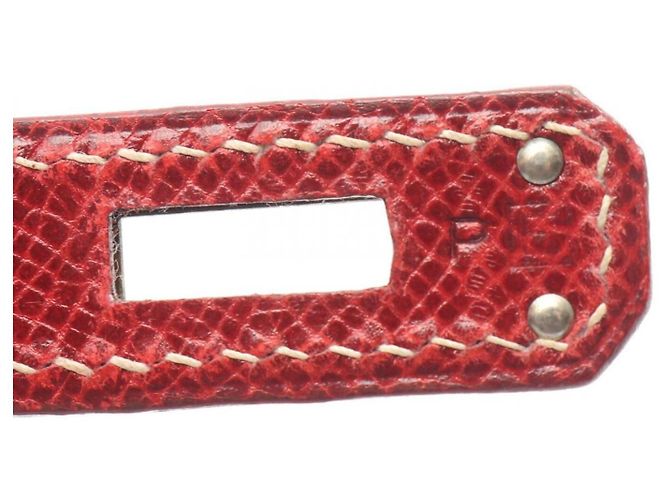 Hermès Borsa Hermes Kelly Sport MM Rouge Moyen Rosso - vista 5