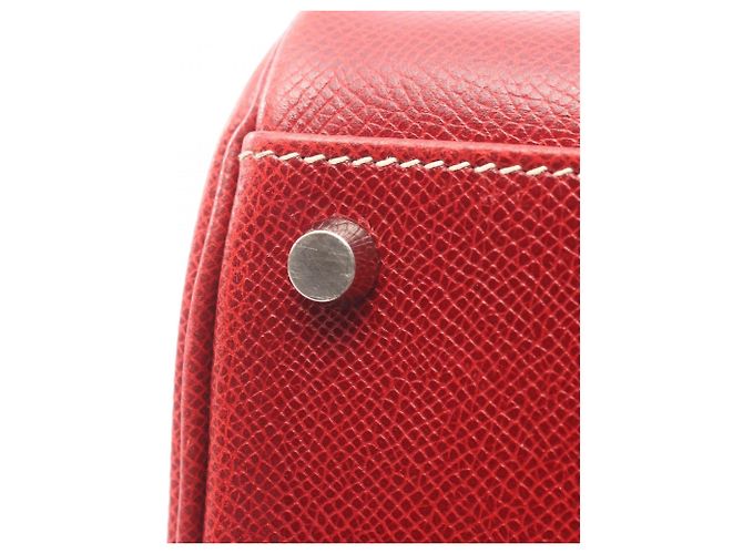 Hermès Borsa Hermes Kelly Sport MM Rouge Moyen Rosso - vista 9