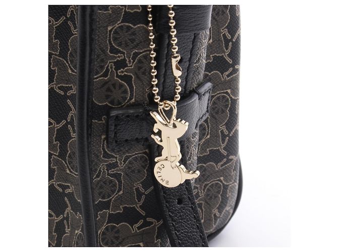 Céline Borsa a Spalla/Borsa a Mano Celine Sulky Marrone Nero - vista 12