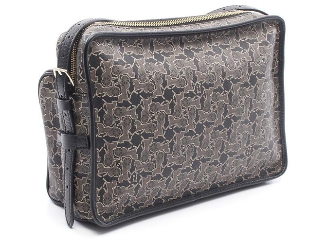 Céline Borsa a Spalla/Borsa a Mano Celine Sulky Marrone Nero - vista 2
