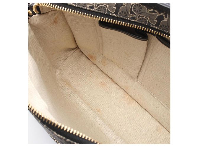 Céline Borsa a Spalla/Borsa a Mano Celine Sulky Marrone Nero - vista 5
