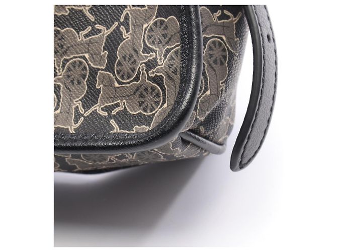 Céline Borsa a Spalla/Borsa a Mano Celine Sulky Marrone Nero - vista 9