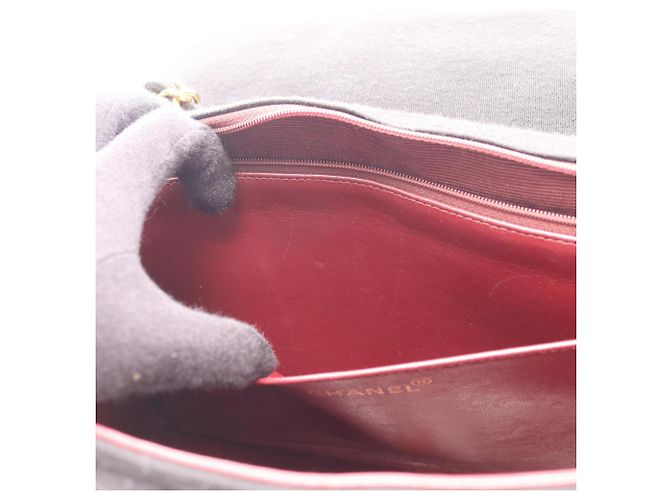 Timeless Borsa a Spalla Chanel Large Matelassé Nera Nero - vista 10