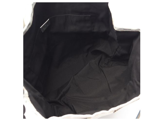 Borsa Tote Gucci GG Canvas Sherry Line Argento Multicolore - vista 3