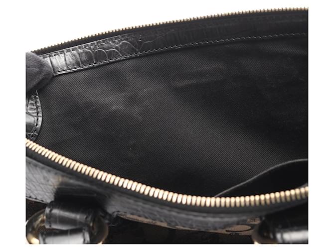 Céline Borsa Celine C Macadam Nero Beige - vista 4