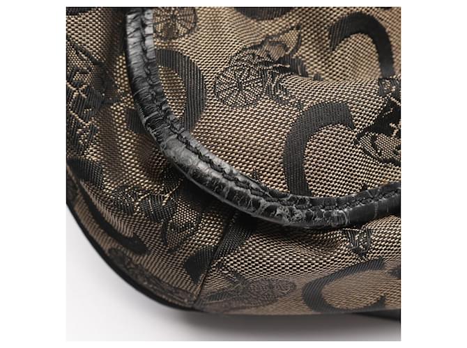 Céline Borsa Celine C Macadam Nero Beige - vista 5