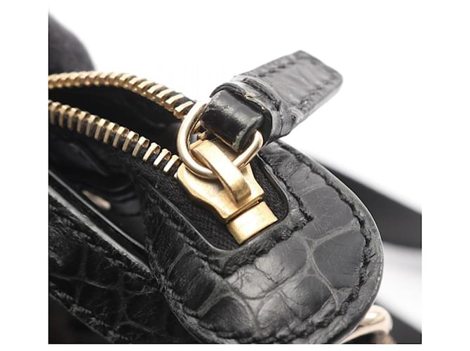 Céline Borsa Celine C Macadam Nero Beige - vista 8