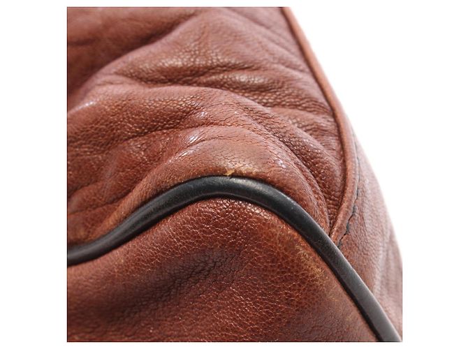 Borsa Fendi Etnico 8BN162 in pelle marrone - vista 8