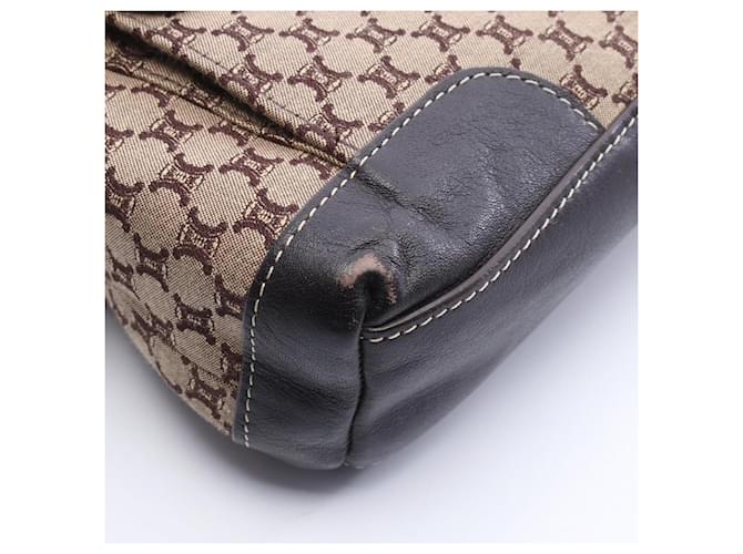 Céline Borsa a Spalla Celine Macadam Marrone Beige - vista 5