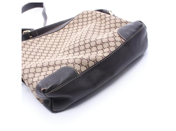 Céline Borsa a Spalla Celine Macadam Marrone Beige - vista 7