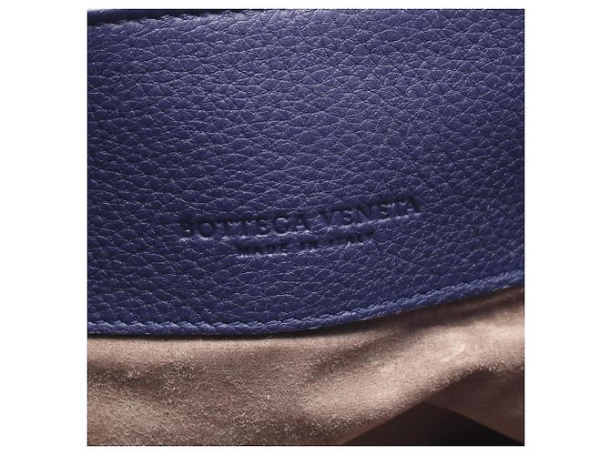 Borsa Bottega Veneta Roma Bag Medium Blu navy - vista 4