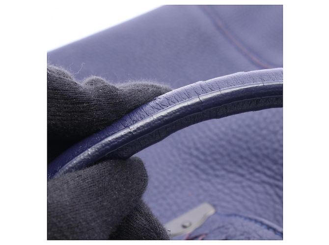 Borsa Bottega Veneta Roma Bag Medium Blu navy - vista 5