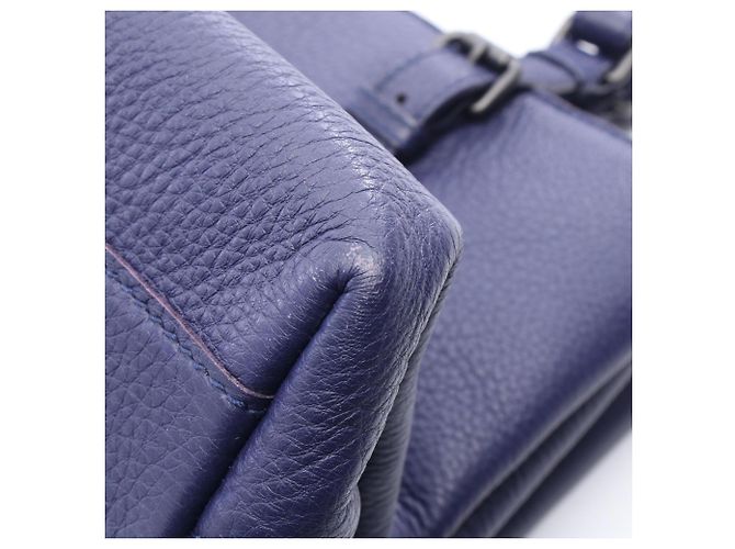 Borsa Bottega Veneta Roma Bag Medium Blu navy - vista 7