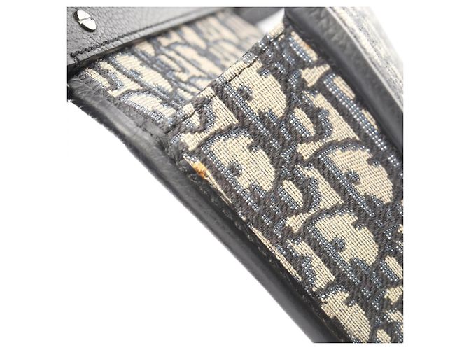 Christian Dior Dior GALLOP Mini Oblique Borsa a tracolla Crudo Blu navy - vista 5
