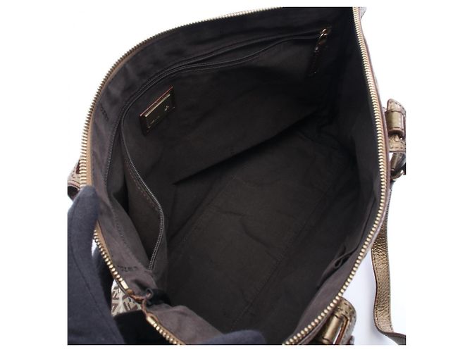 Fendi Zucca Tote Bag Beige Braun - Ansicht 3