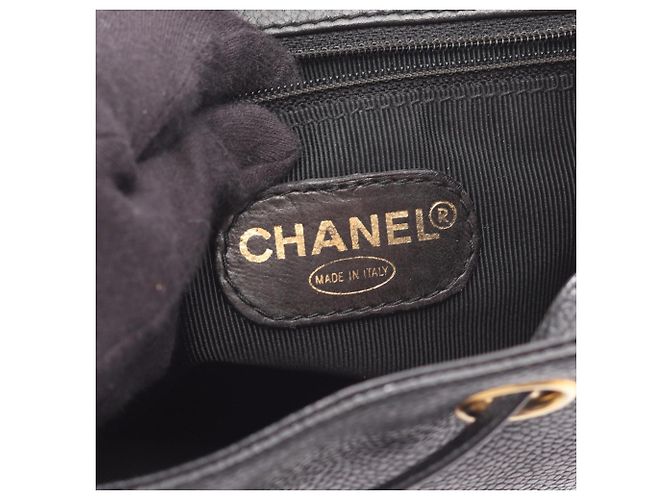 Zaino/Borsa Chanel Triple Coco Mark Nero - vista 4