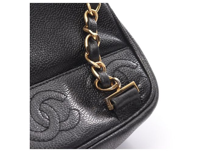 Zaino/Borsa Chanel Triple Coco Mark Nero - vista 8
