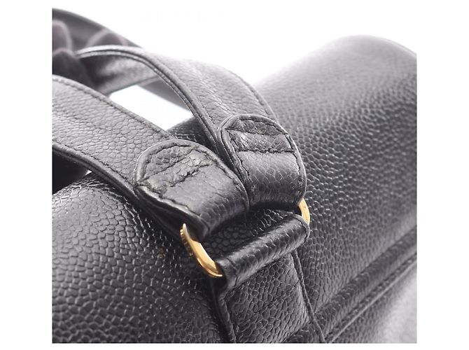 Zaino/Borsa Chanel Triple Coco Mark Nero - vista 9