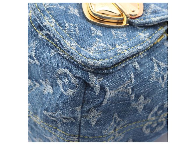Zaino/Borsa Louis Vuitton Venice Monogram Denim Blu - vista 5
