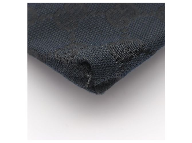 Marsupio Gucci GG Canvas Nero Blu navy - vista 5