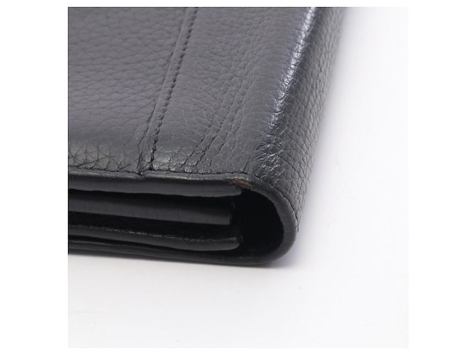 Louis Vuitton Capucines Noir Bi-fold Long Wallet Schwarz - Ansicht 11