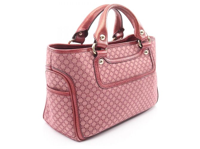 Céline Celine Boogie Bag Macadam Handtasche Bordeaux - Ansicht 2