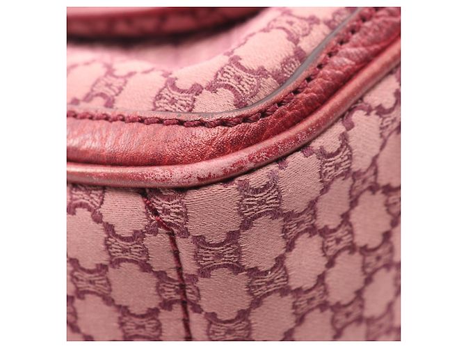 Céline Celine Boogie Bag Macadam Handtasche Bordeaux - Ansicht 5