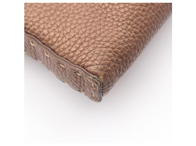 Borsa a Spalla Fendi Selleria Marrone - vista 5
