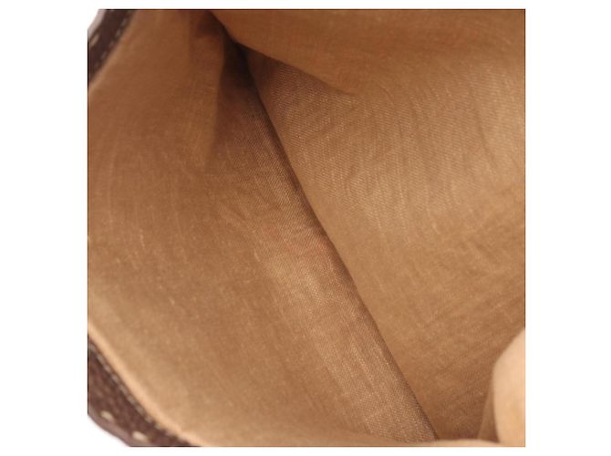 Borsa a Spalla Fendi Selleria Marrone - vista 9