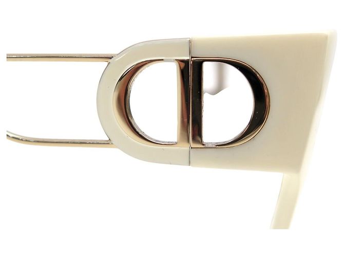 GAFAS DE SOL CHRISTIAN DIOR 30 MONTAIGNE1 SZJ1I BLANC NUEVAS Blanco - vista 5