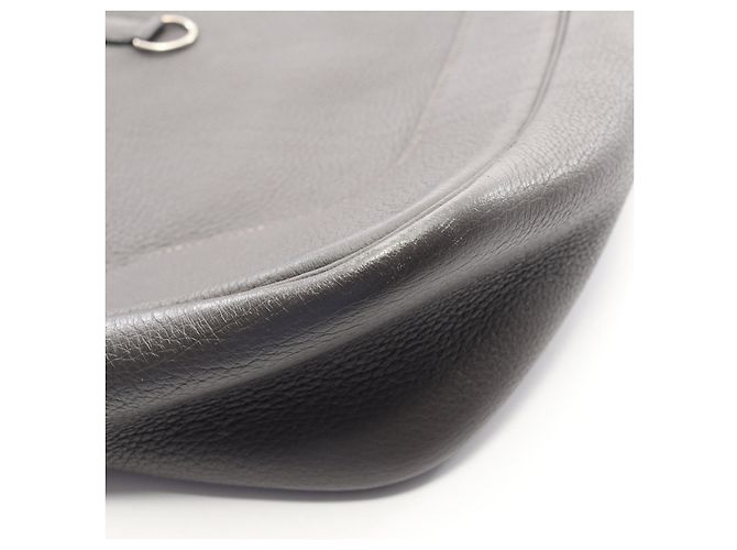 Hermès Bolso de hombro de cuero Hermes Trim 35 Gris - vista 3