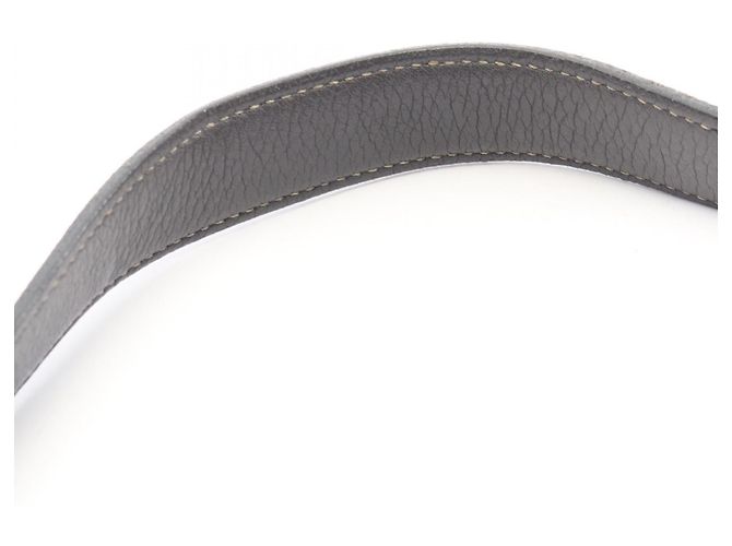 Hermès Bolso de hombro de cuero Hermes Trim 35 Gris - vista 6