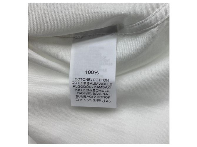 Brunello Cucinelli Solid Slim Fit Button-Down Shirt in White Cotton Cream - view 6