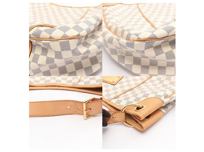 Borsa a Spalla Louis Vuitton Galliera GM Weiß - Ansicht 10
