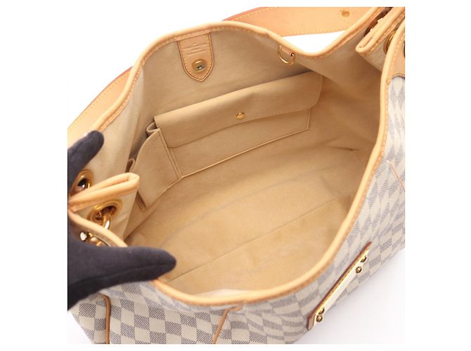 Borsa a Spalla Louis Vuitton Galliera GM Weiß - Ansicht 9