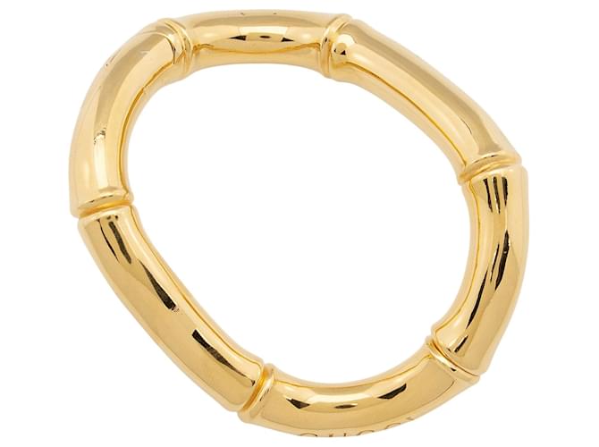 Bracciale Gucci Metal Bamboo D'oro Metallico - vista 2