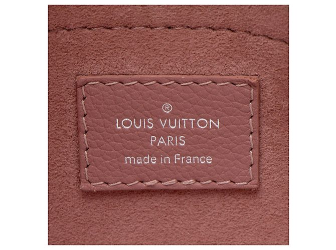 Bolsa de ombro Louis Vuitton em couro de vitelo Mylockme BB Rosa - vista 8