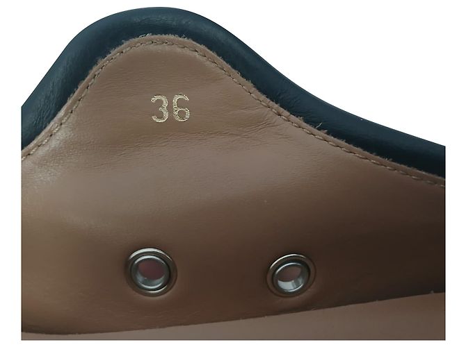 Sneakers Marni Pablo Mary-Jane in pelle nappa nera - vista 9