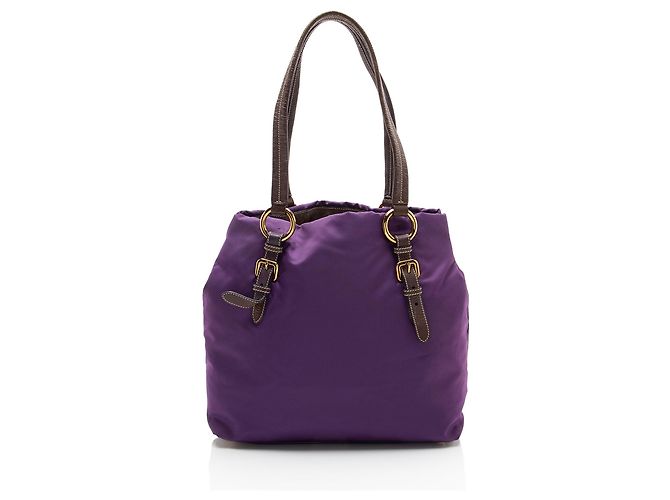 Tote Prada Tessuto Jeweled Pietre - VENTE FINALE Violet - vue 3